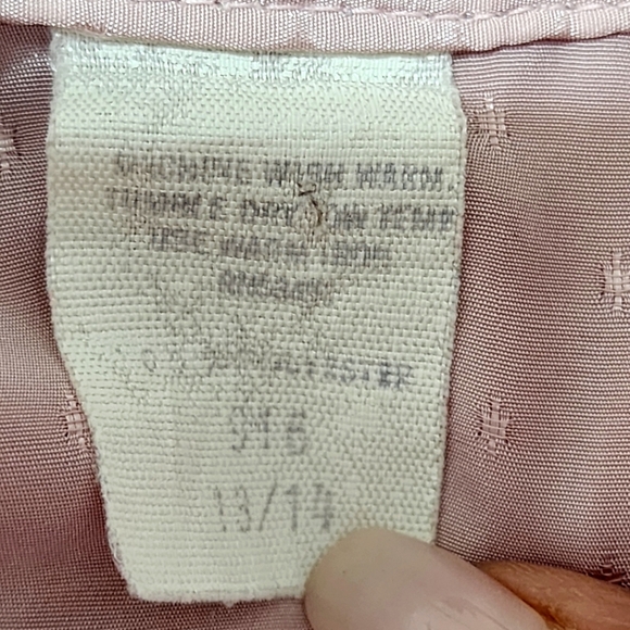 Vintage Ruffle Collar and Front Floral Button Blouse Top - Picture 8 of 8